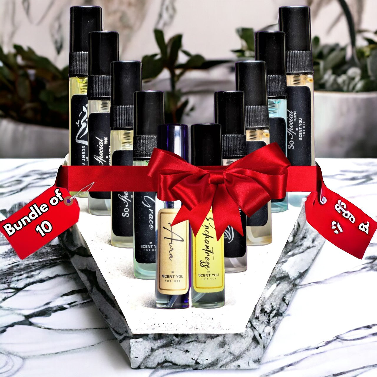 Bundle#10- 10 pcs Women 6ml Pocket Carriers | Scent You | www.scentyou.pk