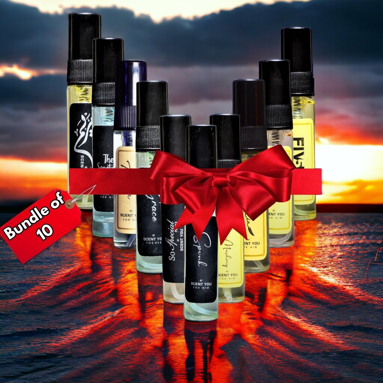 Bundle#11- 10 pcs Mix Men & Women 6ml Pocket Carriers | Scent You | www.scentyou.pk