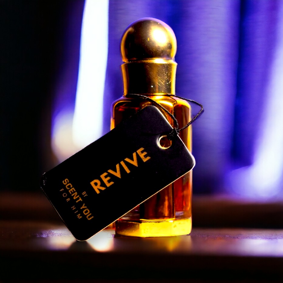 Revive Attar Oil with Glass Stick 12ml Nearest Match to Bleu