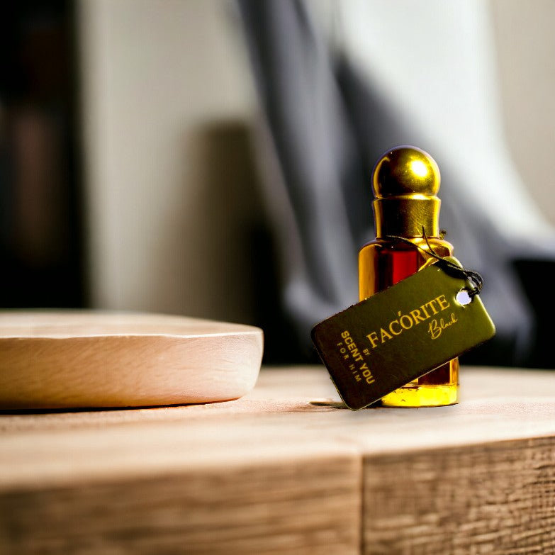 Facorite Black - Attar/Oil with Glass Stick - 12ml | Nearest Match to Tom Ford's Tuscan Leather Intense | Scent You | www.scentyou.pk