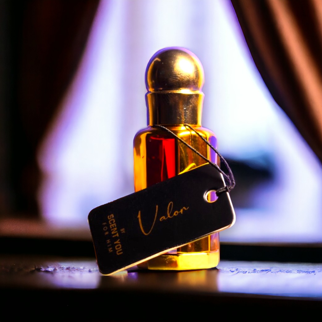 Valor - Attar/Oil with Glass Stick - 12ml | Nearest Match to Carolina Herrera Bad Boy