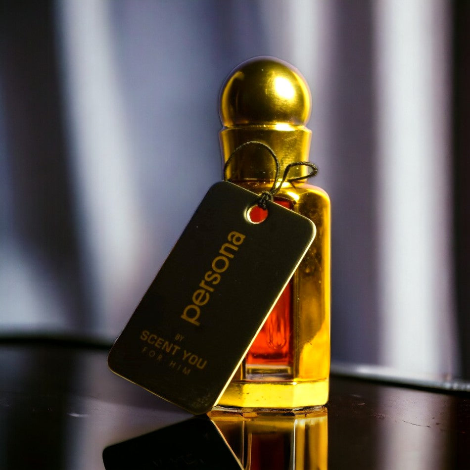 Persona - Attar/Oil with Glass Stick - 12ml | Nearest Match to Azzaro Wanted | Scent You | www.scentyou.pk