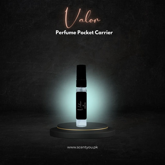 Valor For Him 6ml | Nearest Match to Carolina Herrera Bad Boy - ScentYou.pk