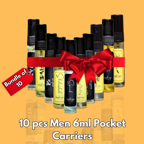 Bundle#9- 10 pcs Men 6ml Pocket Carriers