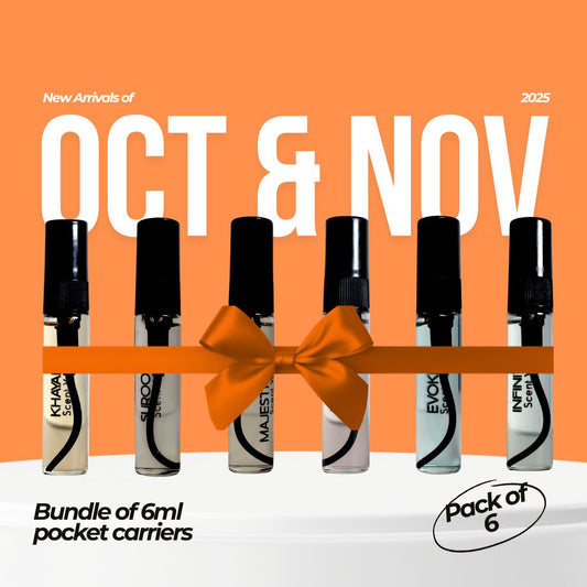 Bundle # 16 - Pack of 6 pocket Carriers (Oct & Nov 2025 New Arrivals)