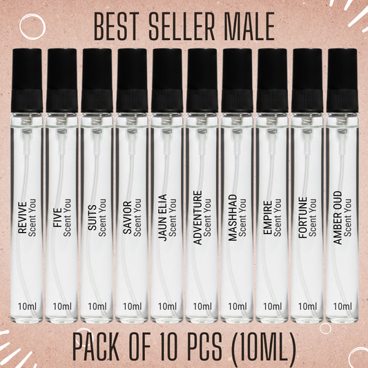 Top Seller (Male) 10 pcs 10ml Bundle