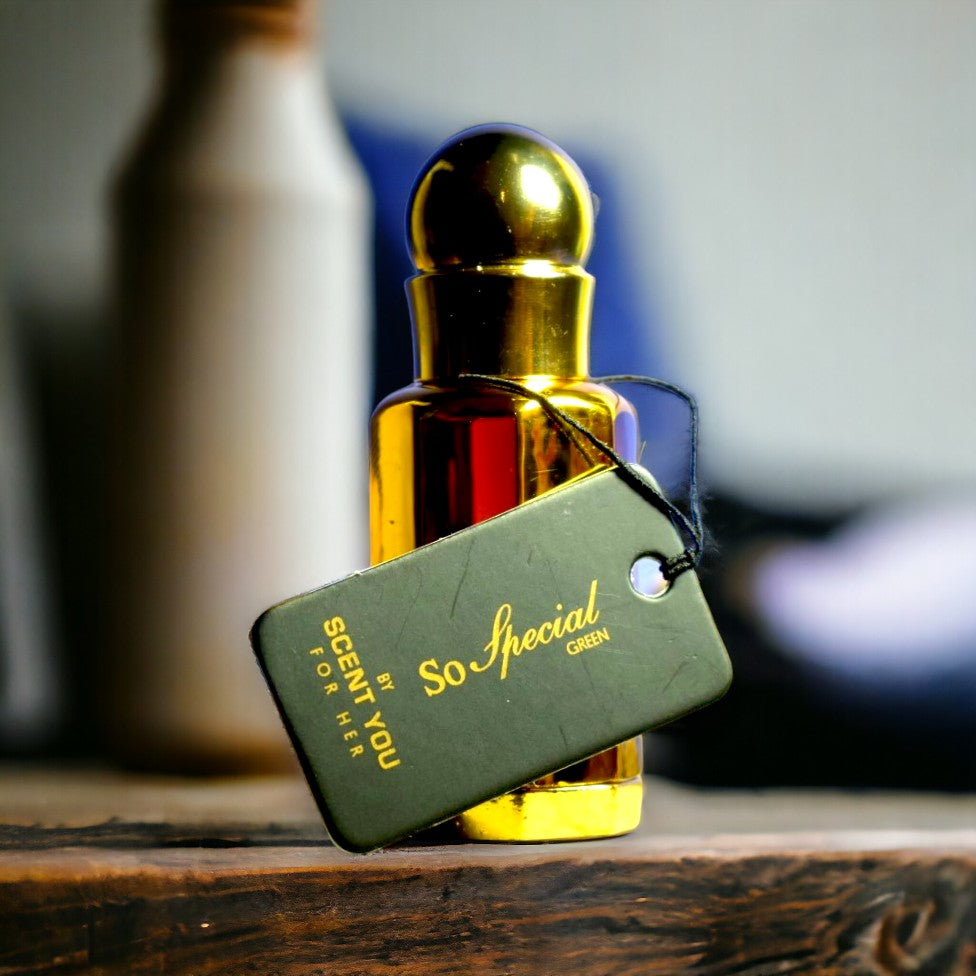 So Special Green - Attar/Oil with Glass Stick - 12ml| Nearest Match to Gucci Bloom | Scent You | www.scentyou.pk