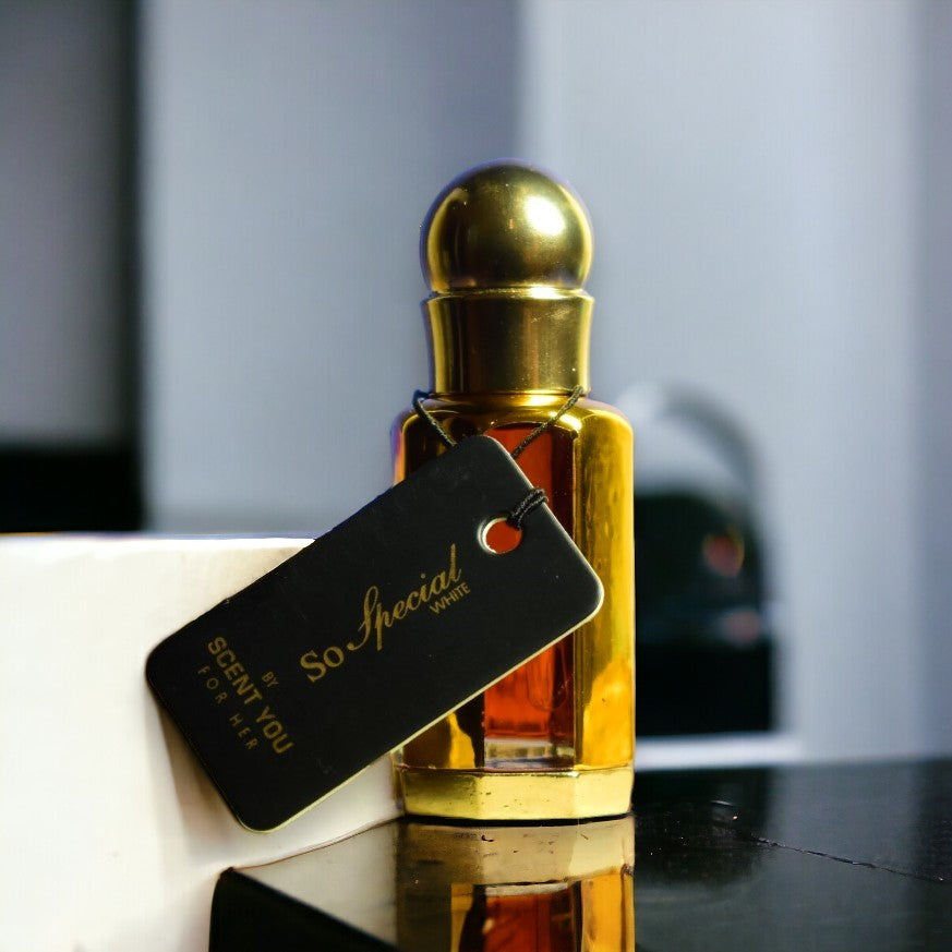 So Special White - Attar/Oil with Glass Stick - 12ml | Nearest Match to Aventus for Her by Creed | Scent You | www.scentyou.pk