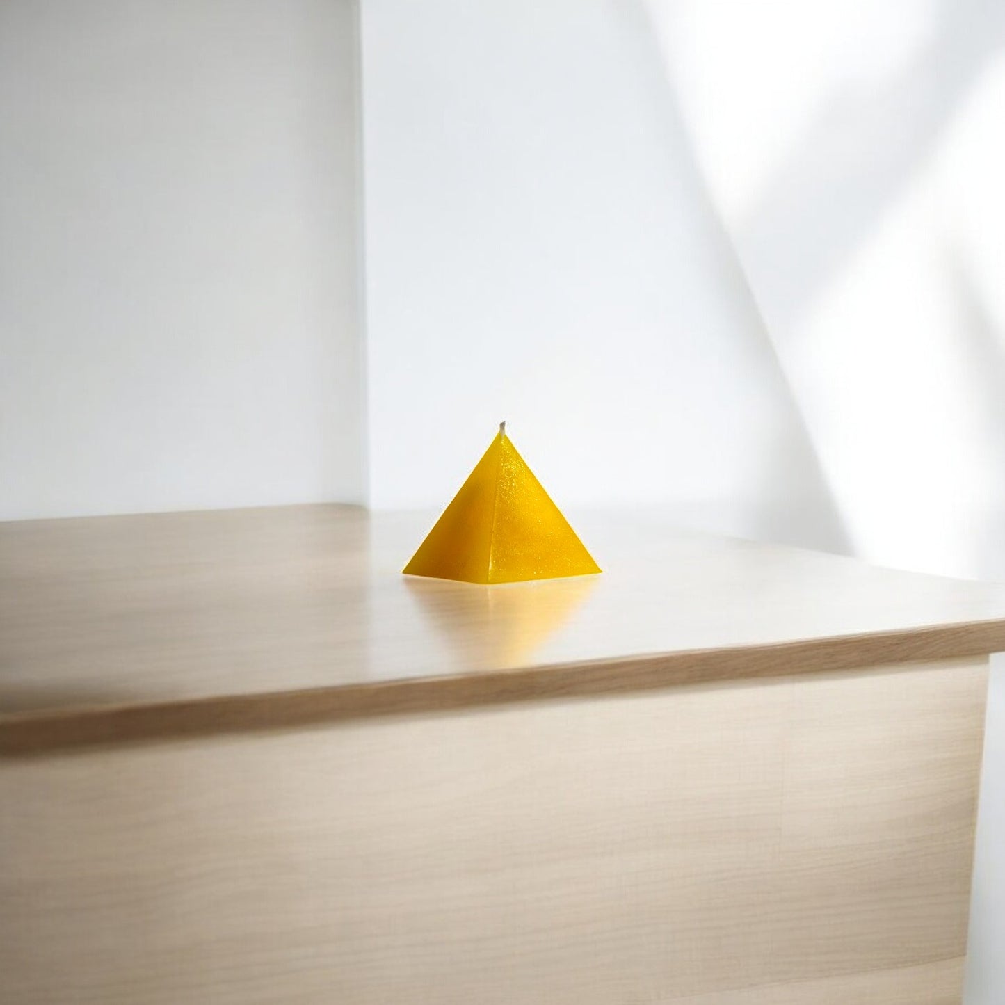 Scented Candle Small Pyramid Shaped