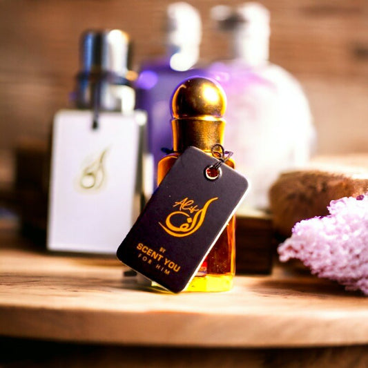 Alif - Attar/Oil with Glass Stick - 12ml | Nearest Match to Oud Wood by Tom Ford - ScentYou.pk