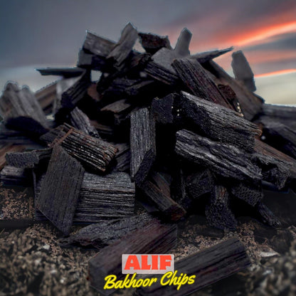 Bakhoor Chips Alif 50g | Nearest Match to Oud Wood by Tom Ford - French - Aroma Therapy - ScentYou.pk