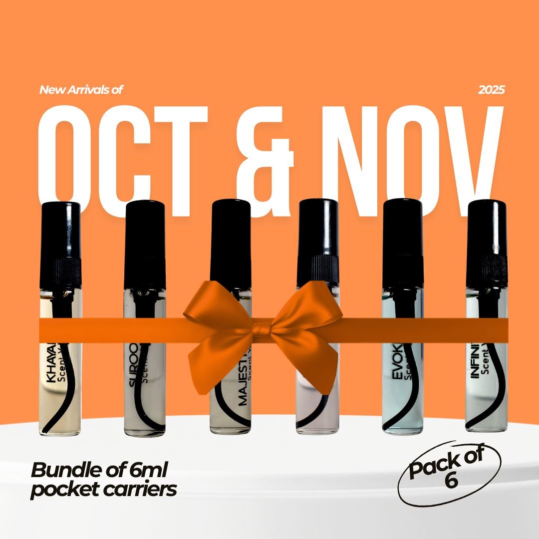 Bundle  16 - Pack of 6 pocket Carriers (Oct & Nov 2025 New Arrivals) - ScentYou.pk