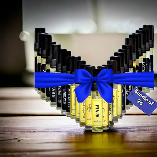 Bundle 7 - 53 pcs All Men 6ml Pocket Carriers - ScentYou.pk