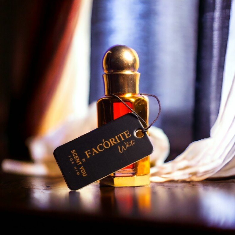 Facorite White - Attar/Oil with Glass Stick - 12ml | Nearest Match to Shurah by Rasassi - ScentYou.pk
