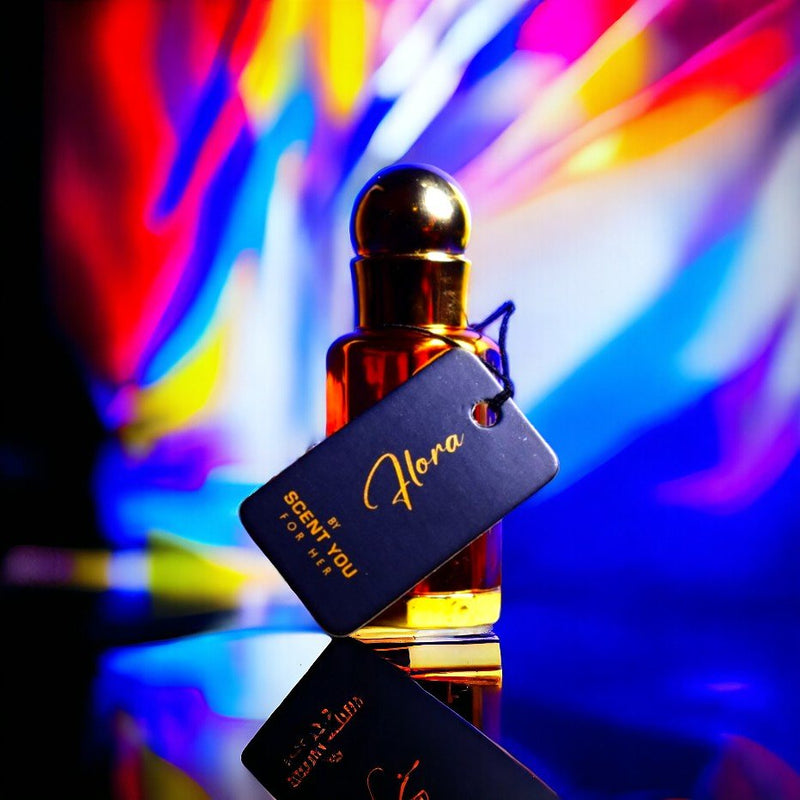 Flora - Attar/Oil with Glass Stick - 12ml | Nearest Match to Gucci Flora