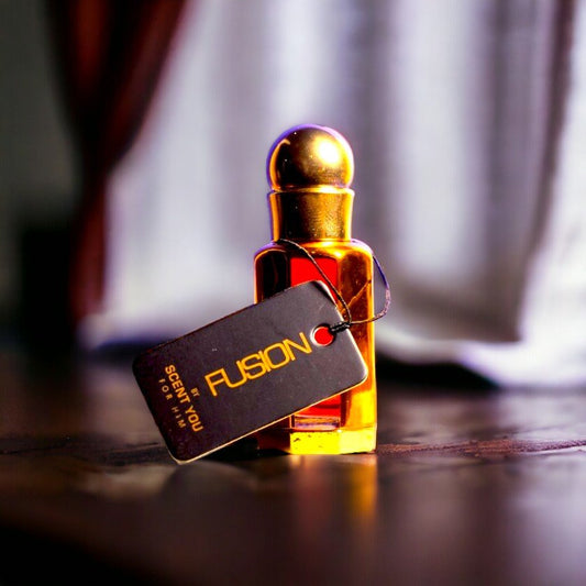 Fusion - Attar/Oil with Glass Stick - 12ml | Nearest Match to Terre De Hermes - ScentYou.pk