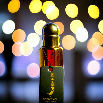 Griffin - Attar/Oil with Glass Stick - 12ml | Nearest Match to Stronger with You by Giorgio Armani - ScentYou.pk