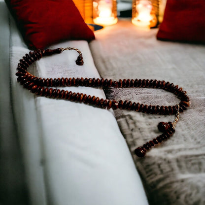 Large Oud Scented Beads/Tasbeeh - 99 Beads - ScentYou.pk