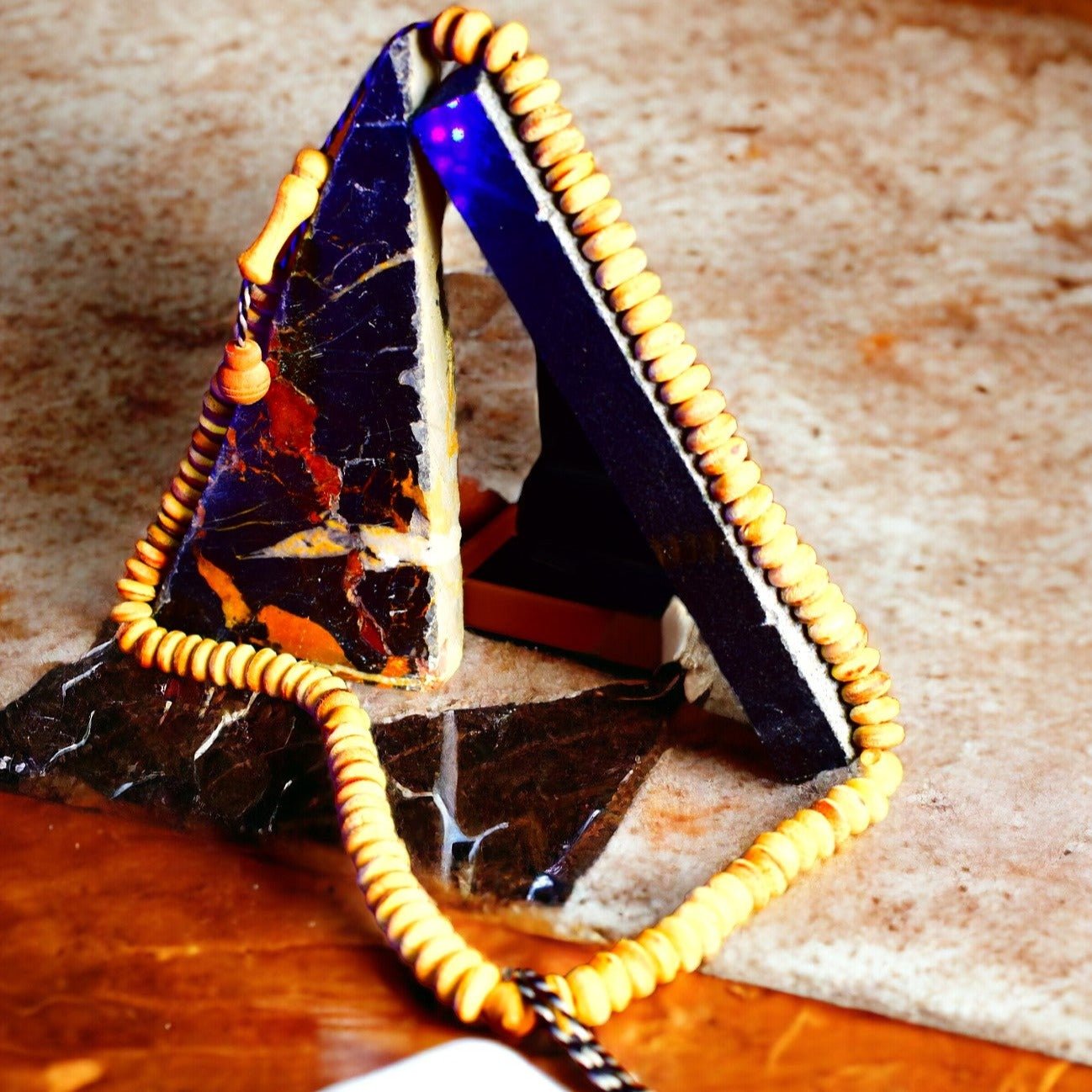 Large Sandal Scented Beads/Tasbeeh - 99 Beads - ScentYou.pk