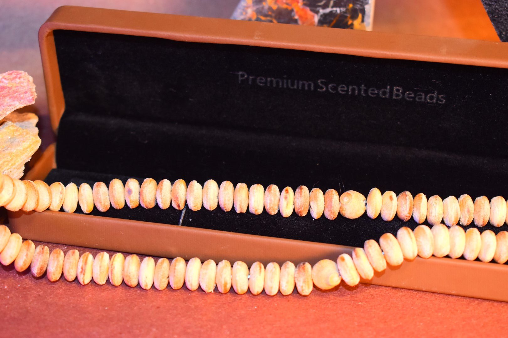 Large Sandal Scented Beads/Tasbeeh - 99 Beads - ScentYou.pk