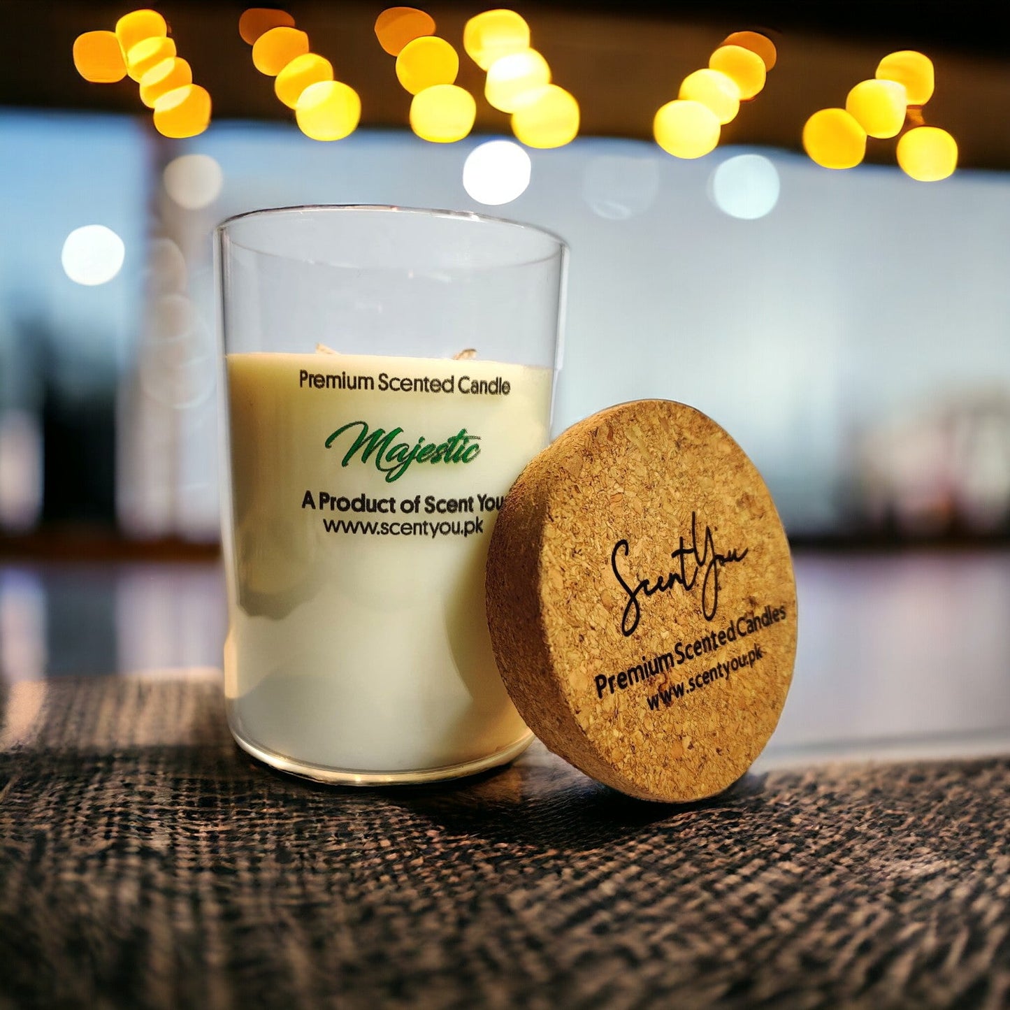 Majestic - 300g - Floral - Scented Candle - Aroma Therapy - Home Decor - ScentYou.pk