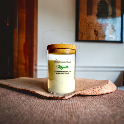 Majestic - 300g - Floral - Scented Candle - Aroma Therapy - Home Decor - ScentYou.pk