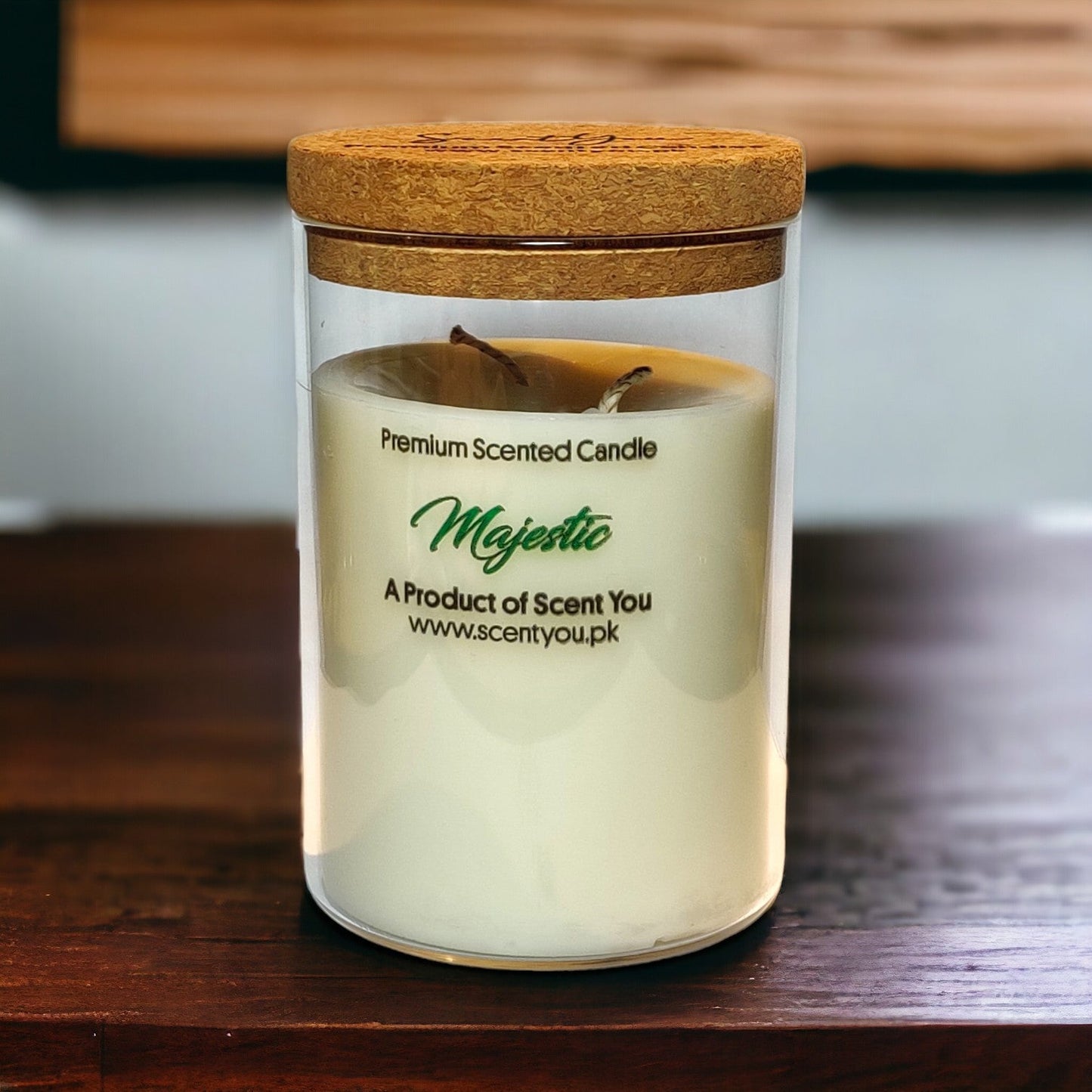 Majestic - 300g - Floral - Scented Candle - Aroma Therapy - Home Decor - ScentYou.pk