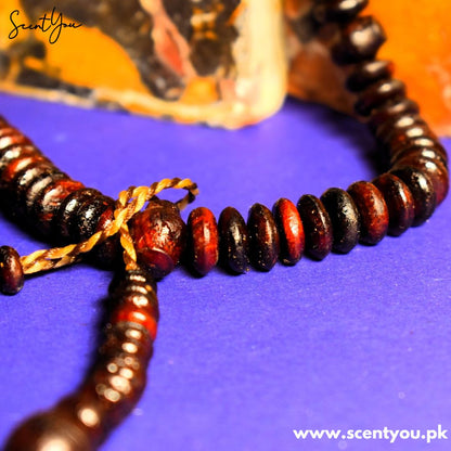 Medium Oud Scented Beads/Tasbeeh - 99 Beads - ScentYou.pk