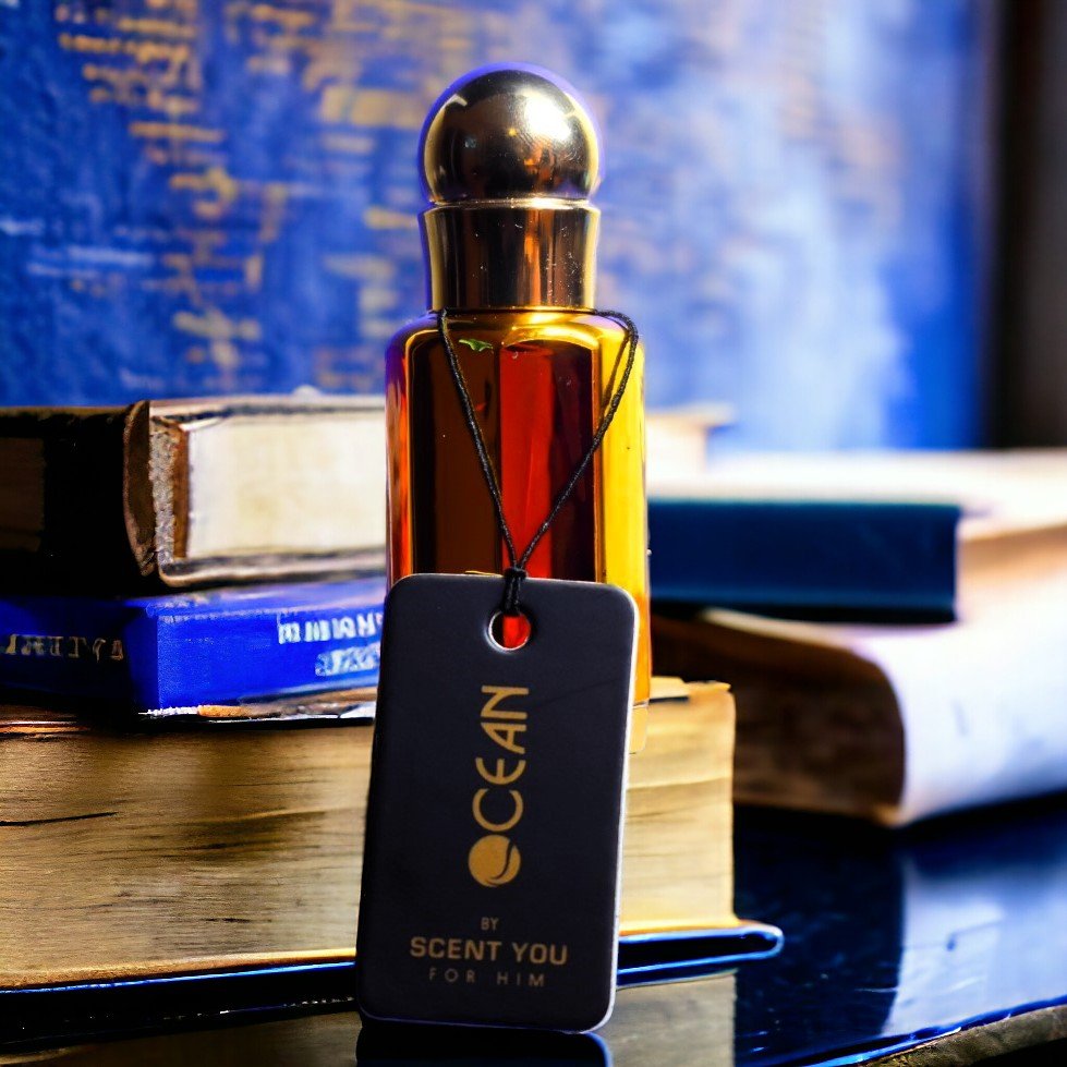 Ocean - Attar/Oil with Glass Stick - 12ml | Nearest Match to Versace Eros - ScentYou.pk