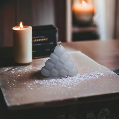 Scented Candle Bubble Triangular Shaped - ScentYou.pk