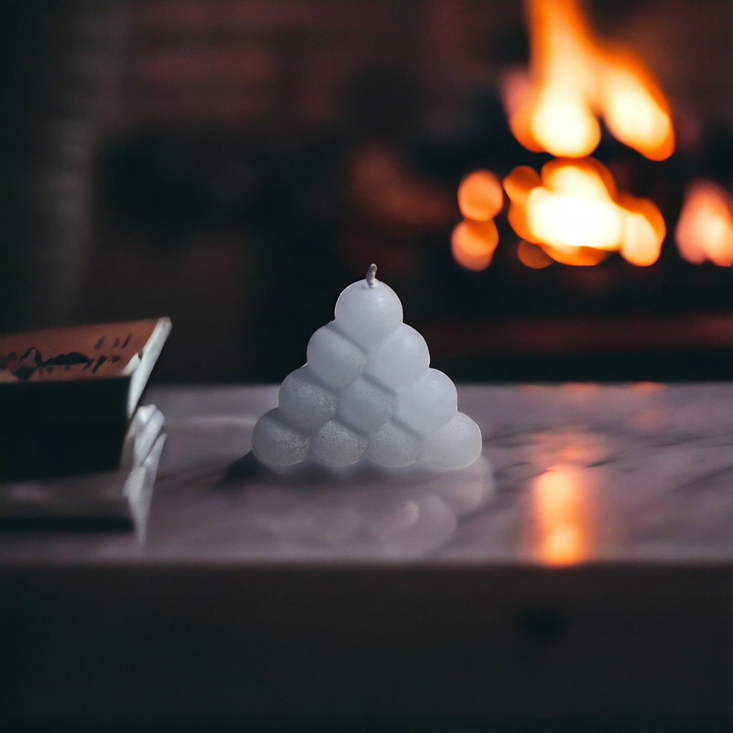 Scented Candle Bubble Triangular Shaped - ScentYou.pk