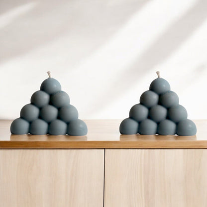 Scented Candle Bubble Triangular Shaped - ScentYou.pk