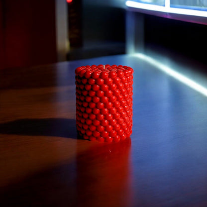 Scented Candle Dotted Cylindrical - ScentYou.pk