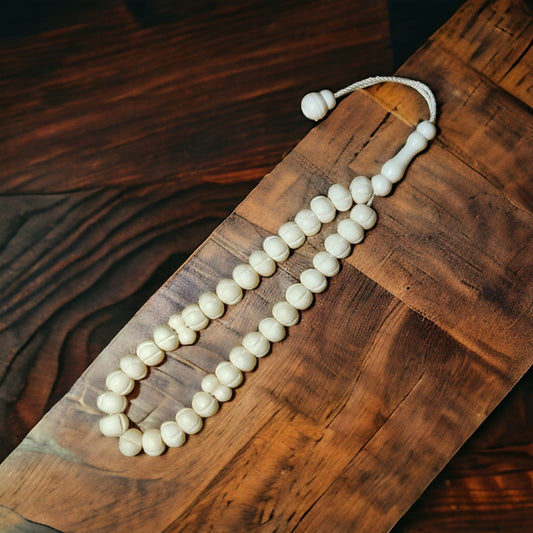Small Camel Bone Beads/Tasbeeh | Non - Scented | 33 Beads - ScentYou.pk