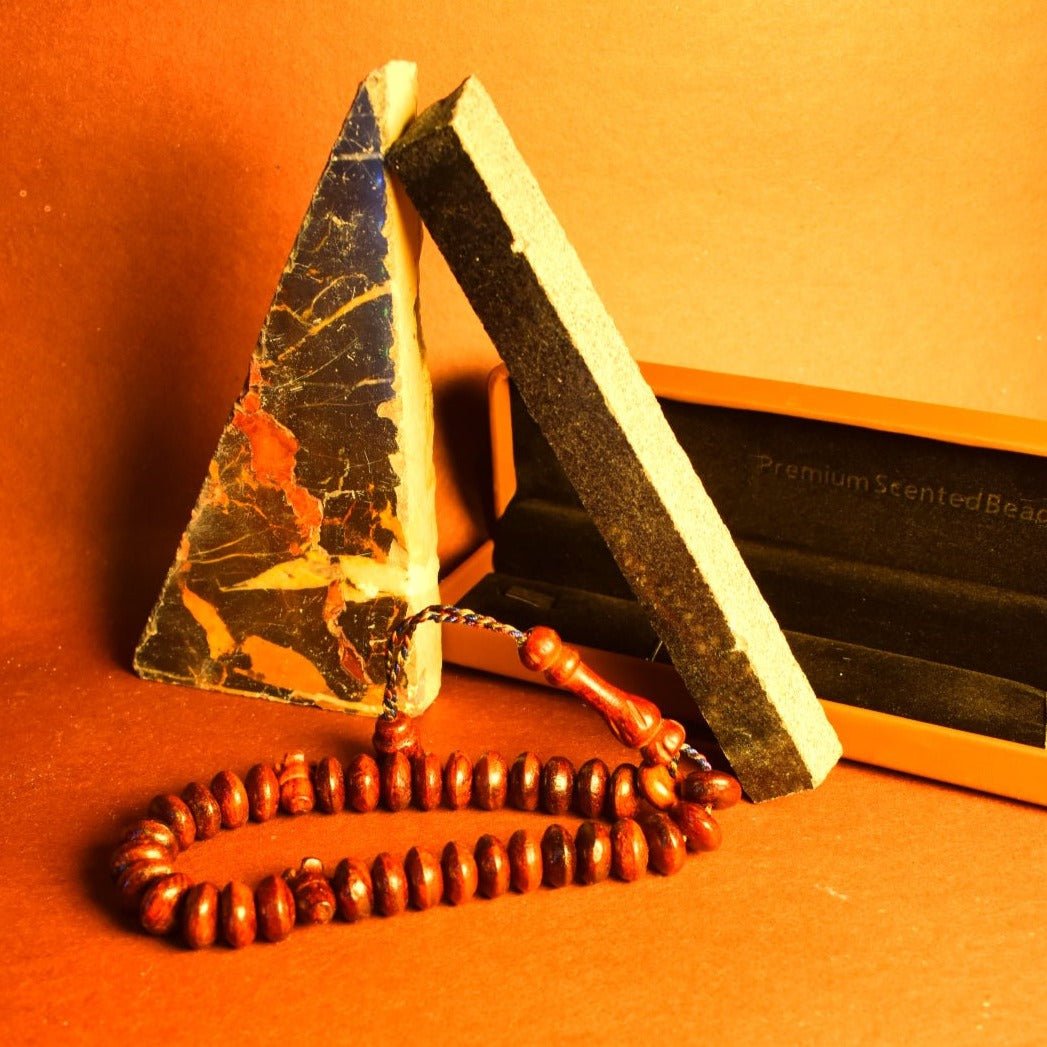 Small Oud Scented Beads/Tasbeeh - 33 Beads - ScentYou.pk