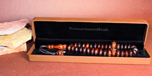 Small Oud Scented Beads/Tasbeeh - 33 Beads - ScentYou.pk