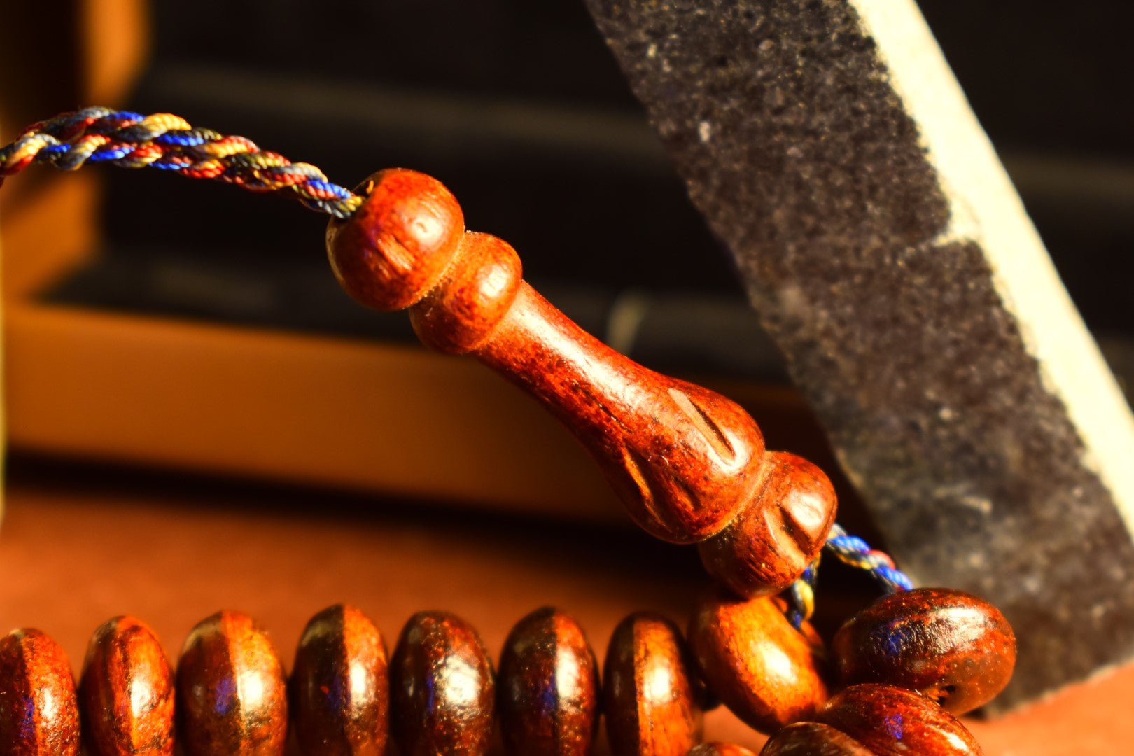 Small Oud Scented Beads/Tasbeeh - 33 Beads - ScentYou.pk