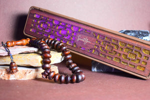 Small Oud Scented Beads/Tasbeeh - 33 Beads - ScentYou.pk