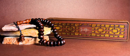 Small Oud Scented Beads/Tasbeeh - 33 Beads - ScentYou.pk