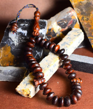 Small Oud Scented Beads/Tasbeeh - 33 Beads - ScentYou.pk