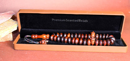 Small Oud Scented Beads/Tasbeeh - 33 Beads - ScentYou.pk